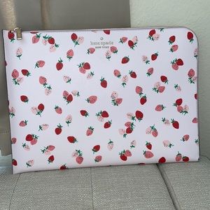 Kate Spade Strawberry Laptop Sleeve